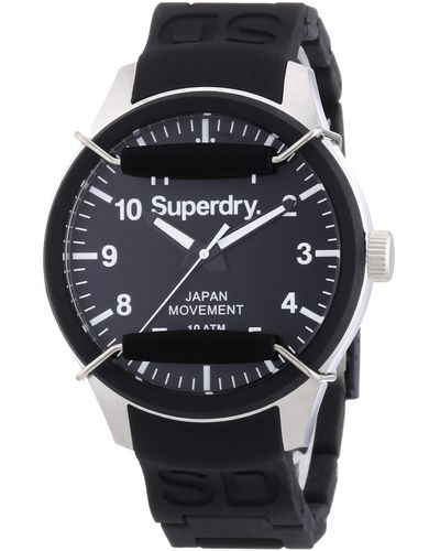 Superdry G50661-001 Analogue Watch With Black Dial Analogue Display