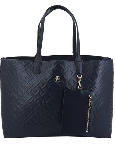 Tommy Hilfiger Iconic Mono Tote - Blue