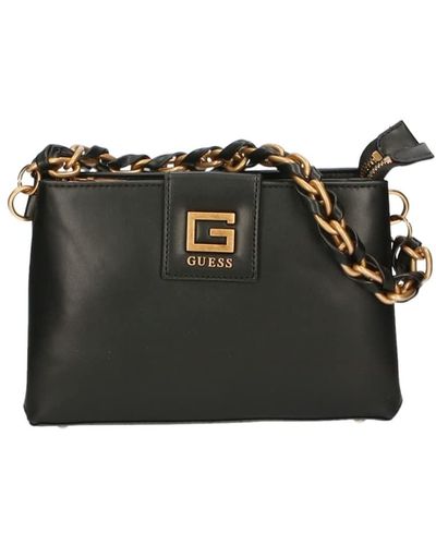 Guess Borsa Alva Donna Hwvb8676720-bla Nero - Zwart