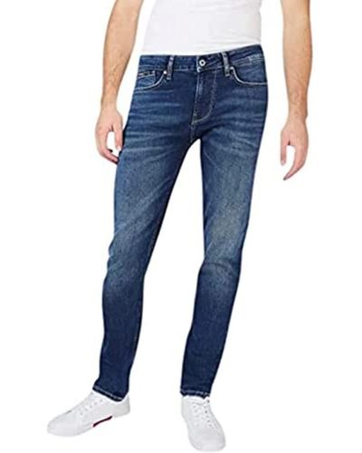 Pepe Jeans Hatch 5Pkt Pantaloni - Blu