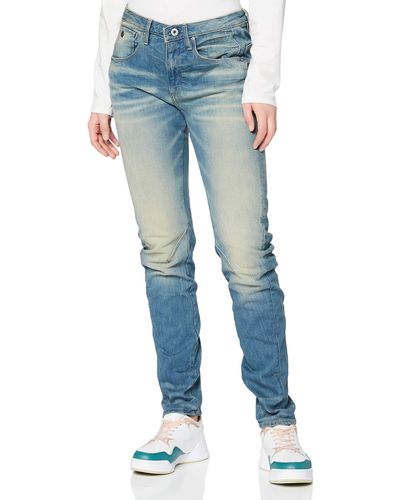 G-Star RAW Jeans Arc 3d Low Waist Boyfriend Jeans - Blauw