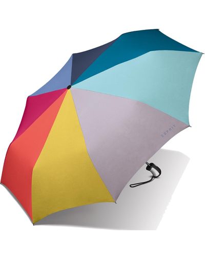 Esprit Parapluie de poche Easymatic3 pour femme avec ouverture automatique et combinaison multicolore
