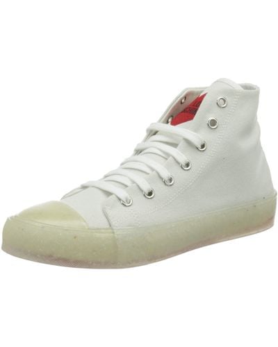 Love Moschino Sneakers Recycle Chaussure de Piste d'athltisme - Blanc