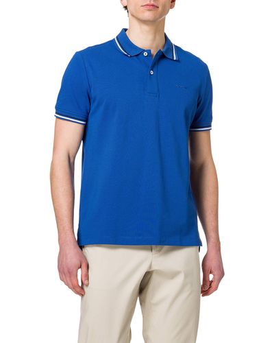 Geox M SUSTAINABLE A Uomo Polo Blu