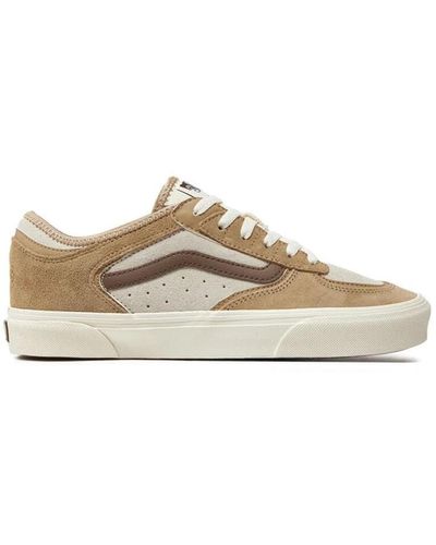 Vans Rowely Classic Beige Trainer - White