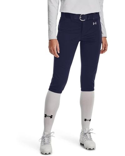 Under Armour Utility Softball Pants 22, in Blue