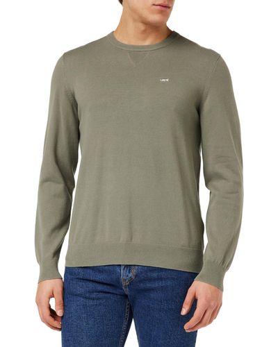 Levi's Lightweight Housemark Sweaters - Grün