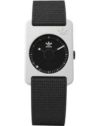 adidas Black Nylon Strap Watch