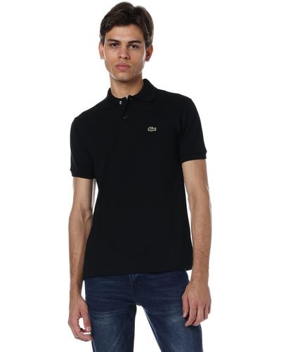 Lacoste Short Sleeved Slim Fit Polo Ph4012 - Nero