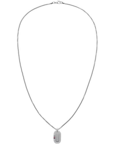 Tommy Hilfiger Jewelry Collar para Hombre de Acero inoxidable - 2790384 - Metálico