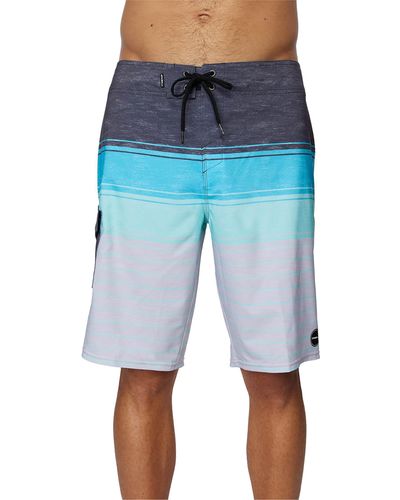 O'neill Sportswear Water Resistant Swim Trunks For With Quick Dry Fabric And - Blue