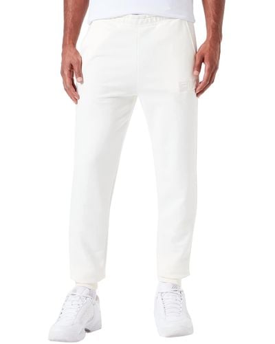 Fila Baska Sportivi Pantaloni Eleganti da Uomo - Bianco