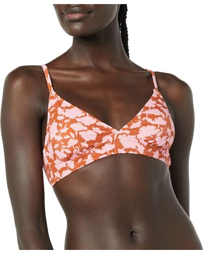 Amazon Essentials Parte Superior de Bikini Clásico con Sujeción Ligera Mujer - Multicolor