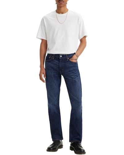 Levi's 513 Slim Straight Jeans Tree Topper Adv - Bleu