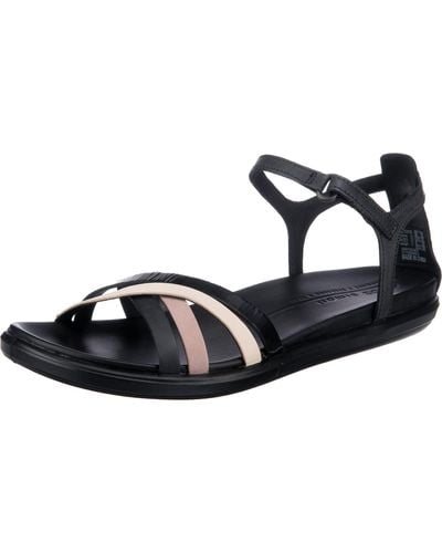 Ecco Simpil Sandal Flat - Black