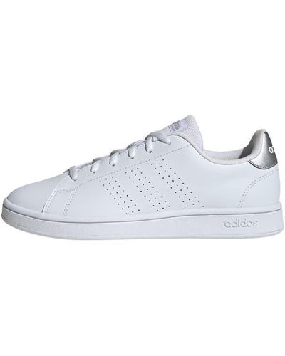 adidas Advantage Base Court Lifestyle Shoes Trainer - White
