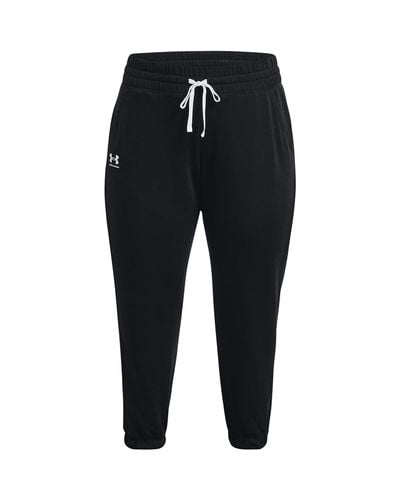 Under Armour Rival Terry Sweatpants, - Black