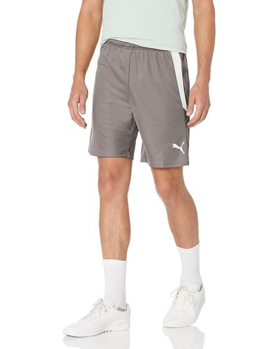 PUMA Mens Teamliga Shorts - Gray