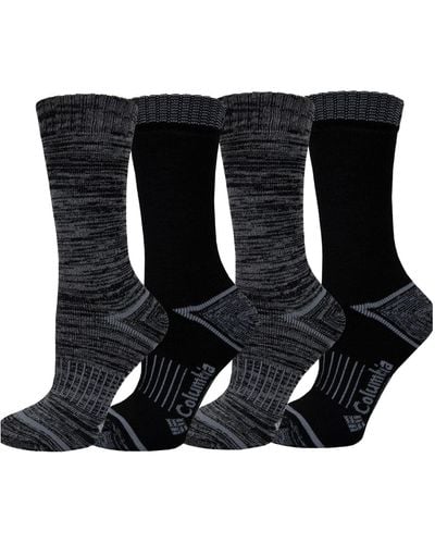 Columbia Moisture Control Stripe 4-pack - Black