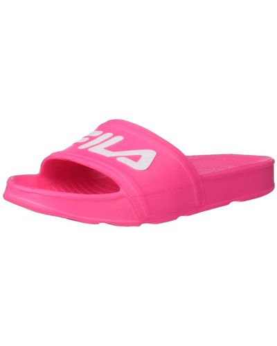 Fila Sleek Slide St Sandal - Pink