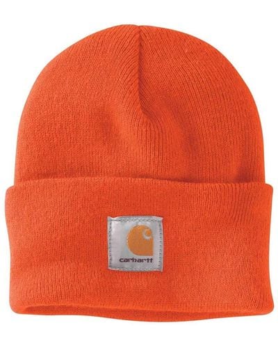 Carhartt Knit Cuffed Beanie - Orange