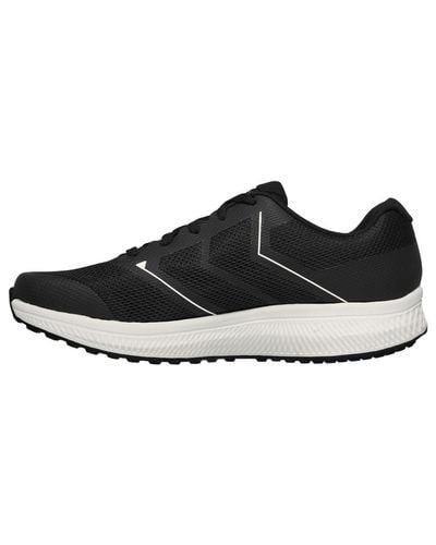 Skechers S Gorun Con Track Running Shoes Black/white 7