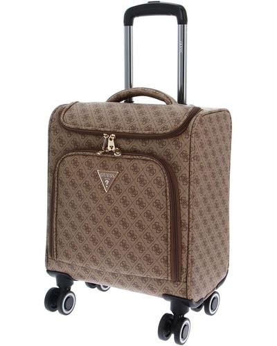 Guess 4-Rad Trolley Wheeled Underseater Divvy Latte - Braun
