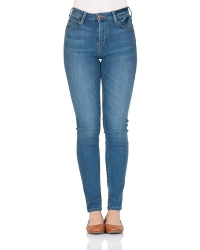 Lee Jeans Scarlett High Skinny Jeans - Blau
