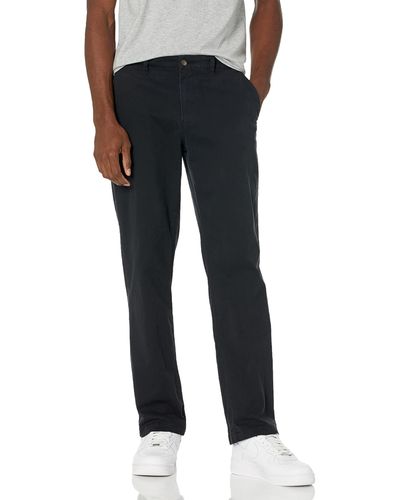 Amazon Essentials Relaxed-fit Casual Stretch Khaki Pant - Black