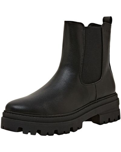 Esprit Fashion Chelsea Boot - Black