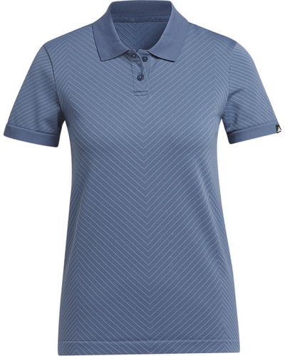 adidas Ultimate365 Tour Primeknit Polo Shirt Golf - Blue