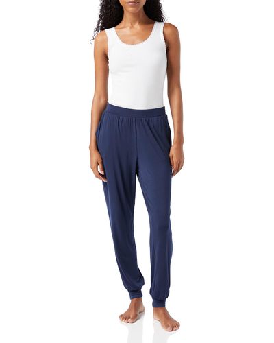 Amazon Essentials Knit Jersey Jogger Sleep Bottom - Blue