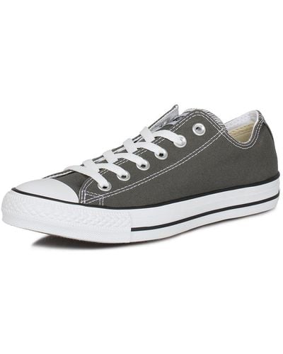 Converse Schuhe Chuck Taylor All Star OX Charcoal - Metálico
