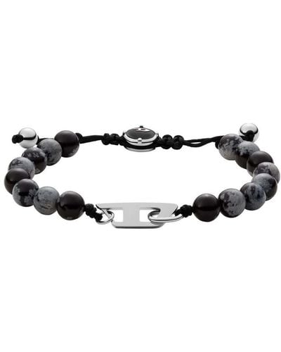 DIESEL Bracelet For Beads - Black