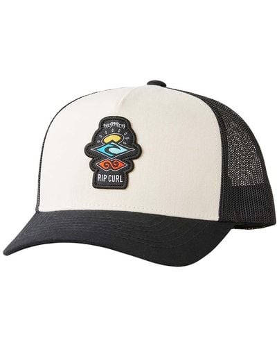 Rip Curl Search Icon Trucker Cap One Size - Black