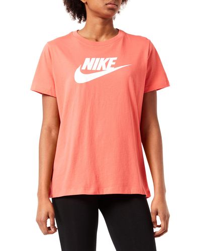 Nike T-shirt Sportswear logo poitrine - Rose