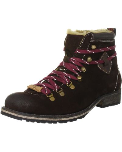 Pepe Jeans Nordic Brown Lace Up Boot Pfs50154 8 Uk