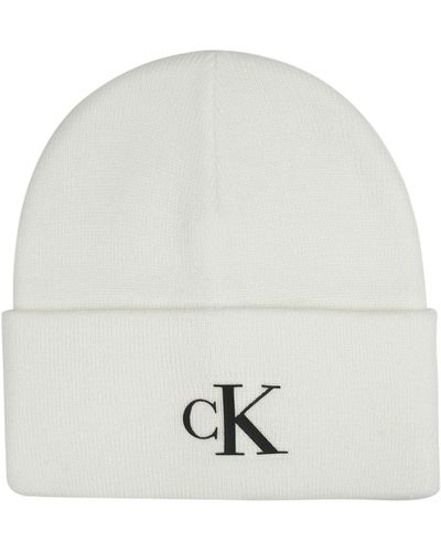 Calvin Klein Cuff Hat - White