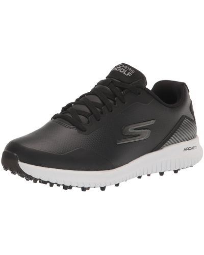 Skechers Max 2 Rover Relaxed Fit Slip-in Golf Shoe Sneaker in Black for Men  | Lyst