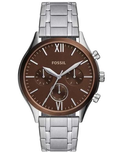 Fossil Bq2717 S Fenmore Watch - Metallic