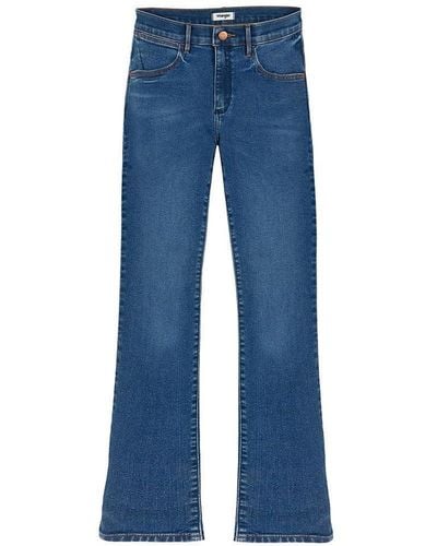 Wrangler Jeans Bootcut Camellia 31W / 32L - Blau