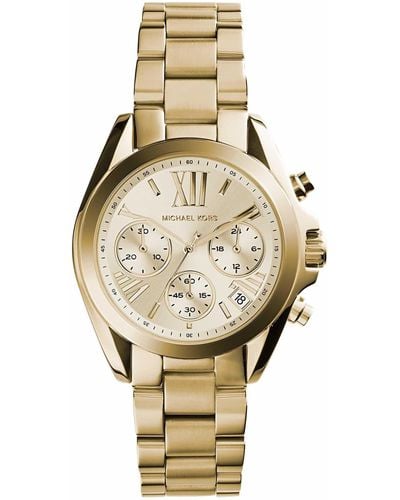 Michael Kors Sawyer Grey Dial Rose Gold-plated Ladies Watch - Metallic