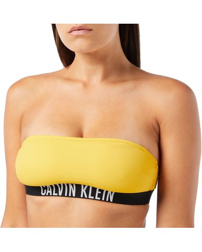 Calvin Klein Kw0kw01907 Bandeau - Yellow