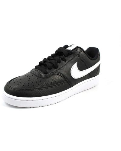 Nike Court Vision Low Trainer - Black