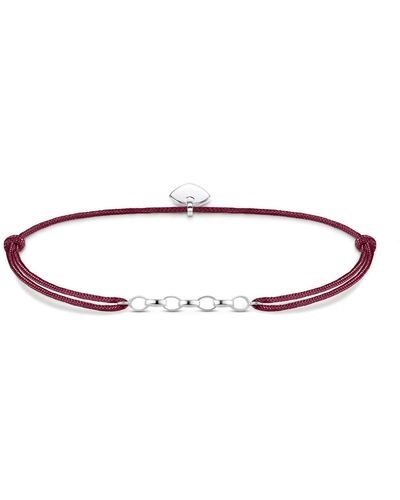 Thomas Sabo Argent Sterling 925 Charm Club - Rouge