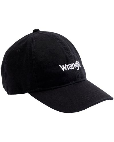 Wrangler Washed Logo Cap - Black