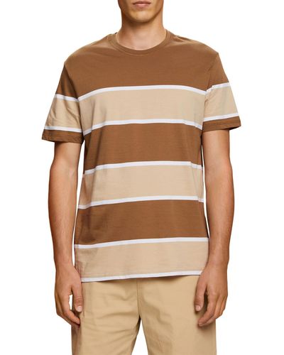 Esprit 053cc2k305 T-shirt - Brown