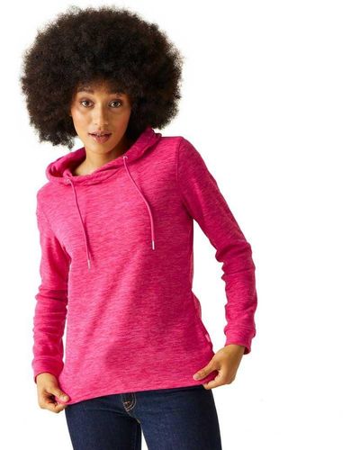 Regatta S Azaelia Breathable Active Hoodie Fleece - Pink