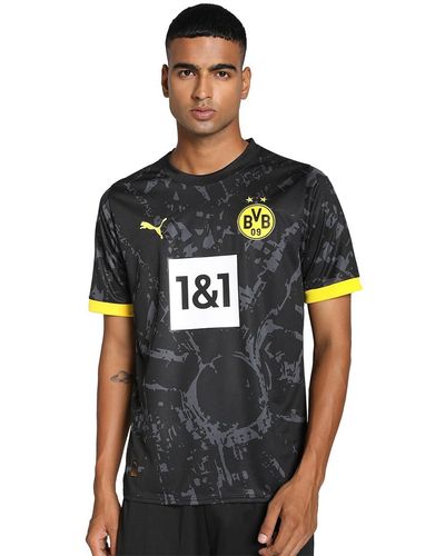 PUMA Borussia Dortmund Trikot Away 2023/2024 schwarz/gelb