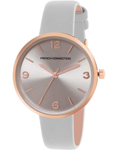 French Connection Analog Grey Dial Watch-fcn00019b
